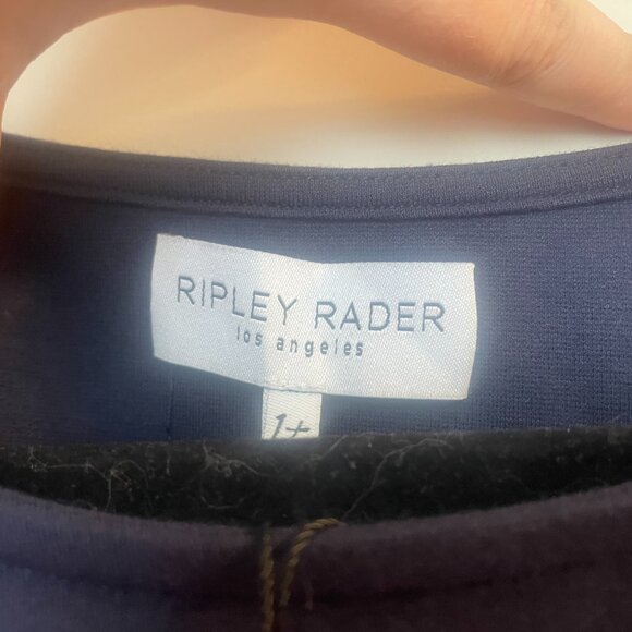 Ripley Rader Ponte Knit Short Sleeve Extended Top, Size XL - Picture 4 of 4